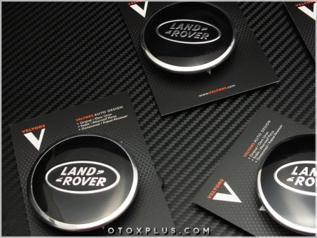 Land Rover Logo Amblem Logo Amblem Jant Göbek Kapak Seti