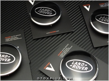 Land Rover Logo Amblem Logo Amblem Jant Göbek Kapak Seti