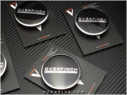 Land Rover Overfinch Logo Amblem Jant Göbeği Göbek Kapak Seti
