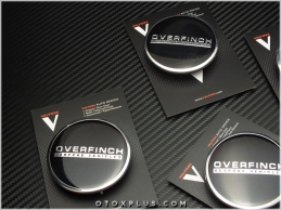 Land Rover Overfinch Logo Amblem Jant Göbeği Göbek Kapak Seti