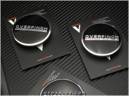 Land Rover Overfinch Logo Amblem Jant Göbeği Göbek Kapak Seti