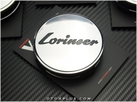 Mercedes Lorinser Logo Amblem Jant Göbek Kapak Seti