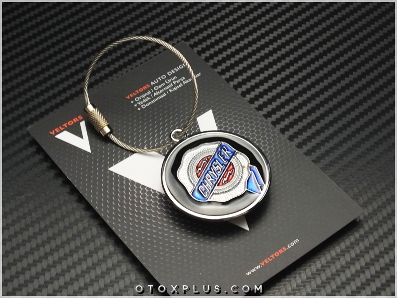 Chrysler Özel Seri Logo Amblem Chrysler Anahtarlık