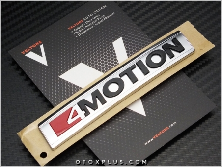 VW Yeni Nesil 4Motion / 4 Motion Bagaj Yazı Logo Amblem