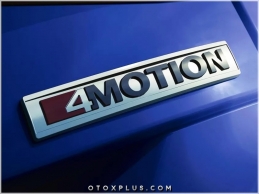 VW Yeni Nesil 4Motion / 4 Motion Bagaj Yazı Logo Amblem