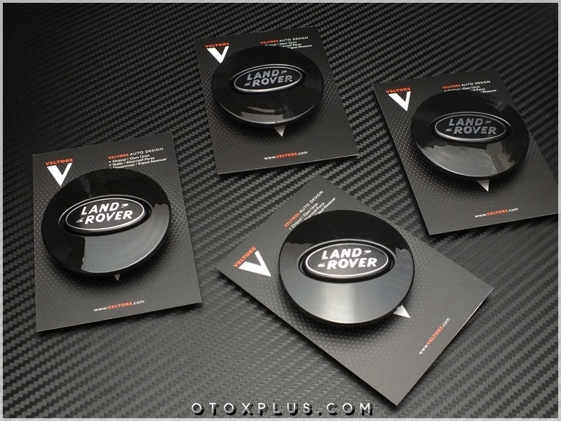 Land Rover Logo Amblem Land Rover Jant Göbeği Göbek Kapak Seti
