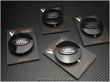 Land Rover Logo Amblem Land Rover Jant Göbeği Göbek Kapak Seti