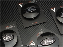 Land Rover Logo Amblem Land Rover Jant Göbeği Göbek Kapak Seti