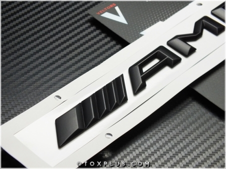 Mercedes Siyah AMG Bagaj Yazı AMG Logo Amblem