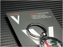 Alfa Romeo Logo Amblem Özel Krom Alfa Romeo Anahtarlık