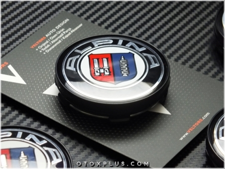 BMW Alpina Logo Amblem Alpina Jant Göbeği Göbek Kapak Seti