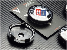 BMW Alpina Logo Amblem Alpina Jant Göbeği Göbek Kapak Seti