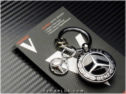 Mercedes Logo Amblem Özel Krom Anahtarlık