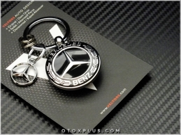 Mercedes Logo Amblem Özel Krom Anahtarlık