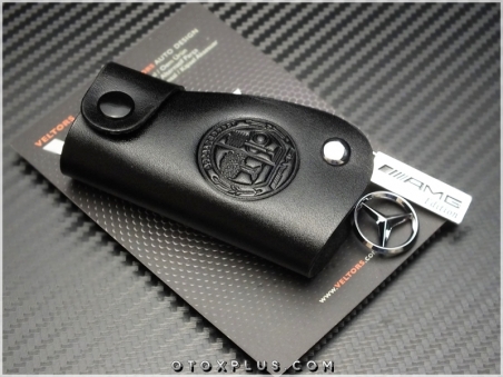 Mercedes AMG Logo Amblem Deri AMG Anahtarlık