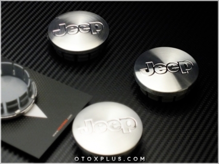 Jeep Logo Amblem Jant Göbeği Jeep Göbek Kapak Seti