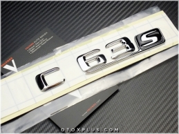 Mercedes C 63 S / C63 S Bagaj Yazı C63S Logo Amblem Mercedes C 63 S / C63 S Bagaj Yazı C63S Logo Amblem