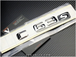 Mercedes C 63 S / C63 S Bagaj Yazı C63S Logo Amblem Mercedes C 63 S / C63 S Bagaj Yazı C63S Logo Amblem