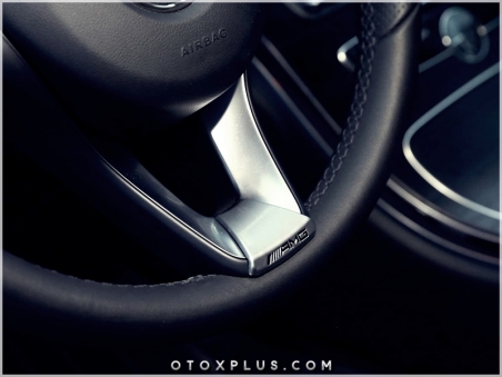 Mercedes AMG Direksiyon Yazı AMG Logo Amblem