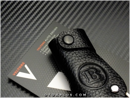 Mercedes Brabus Logo Amblem Deri Brabus Anahtarlık