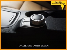 Mercedes AMG Multi Medya iDrive Kontrol Unite Logo Amblem
