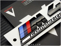 BMW Black / Siyah M4 Competition M4 Logo Amblem Seti BMW Black / Siyah M4 Competition M4 Logo Amblem Seti