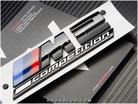 BMW Black / Siyah M2 Competition M2 Logo Amblem Seti