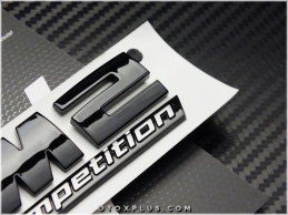 BMW Black / Siyah M2 Competition M2 Logo Amblem Seti