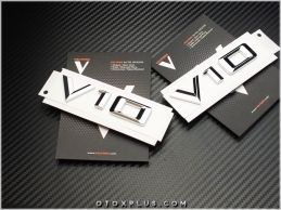 BMW Araç Yan V10 Logo Amblem Seti