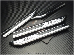 VW Passat B8 R Line R Yan Çamurluk Passat Logo Amblem Seti
