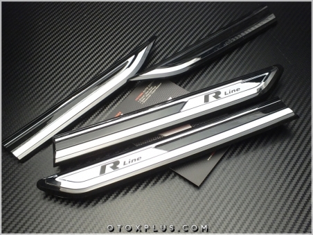 VW Passat B8 R Line R Yan Çamurluk Passat Logo Amblem Seti