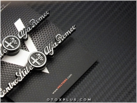 Alfa Romeo Yan Centro Stile Logo Amblem Seti