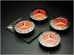 Mercedes Yeni Nesil Siyah Jant Göbeği Göbek Kapak Seti Mercedes Yeni Nesil Siyah Jant Göbeği Göbek Kapak Seti