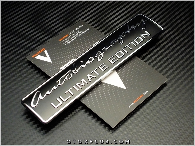 Land Rover Autobiography Ultimate Bagaj Yazı Autobiography Logo Amblem