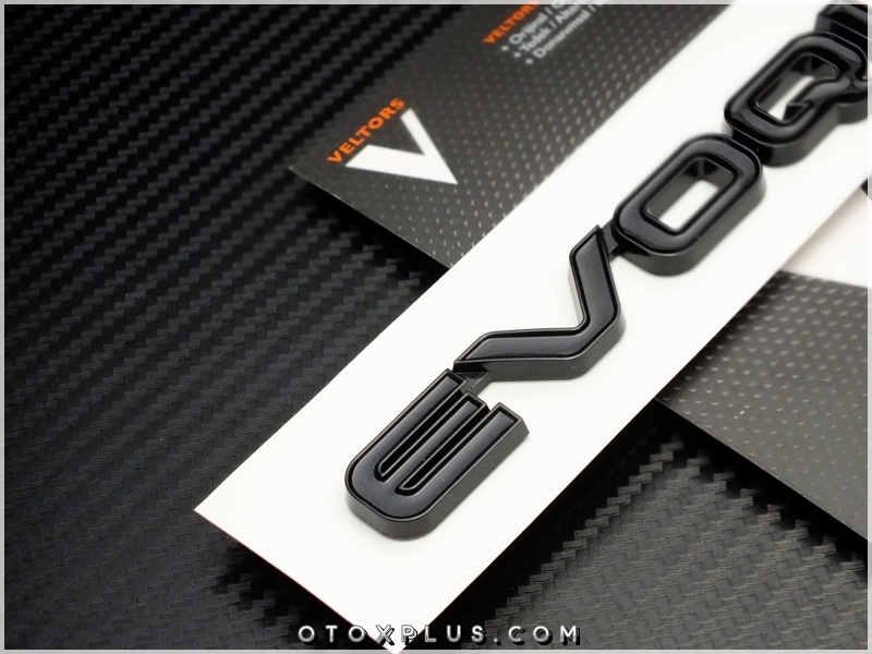 Range Rover Evoque Bagaj Yazı Evoque Logo Amblem