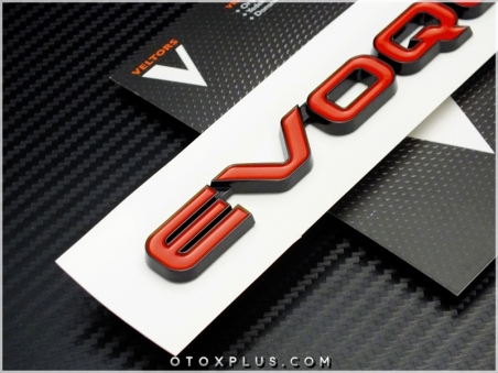 Range Rover Evoque Bagaj Yazı Evoque Logo Amblem
