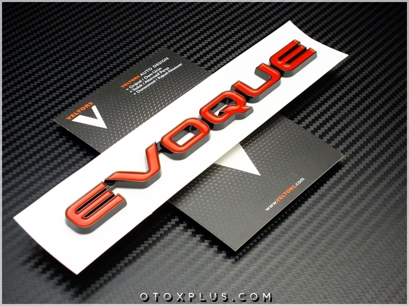 Range Rover Evoque Bagaj Yazı Evoque Logo Amblem