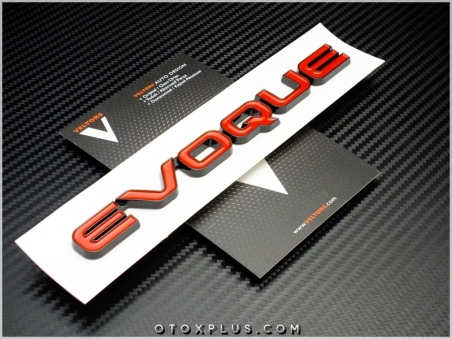 Range Rover Evoque Bagaj Yazı Evoque Logo Amblem