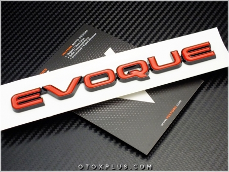 Range Rover Evoque Bagaj Yazı Evoque Logo Amblem