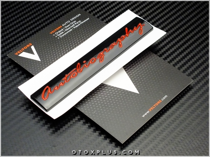 Range Rover Autobiography Bagaj Yazı Autobiography Logo Amblem