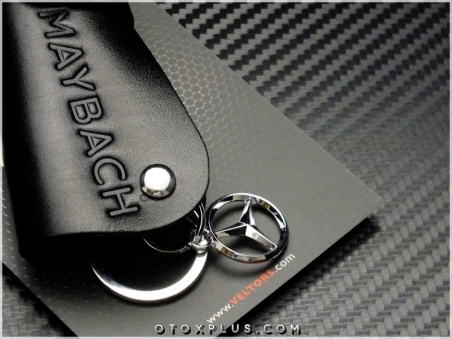 Mercedes MAYBACH Logo Amblem Özel Deri MAYBACH Anahtarlık