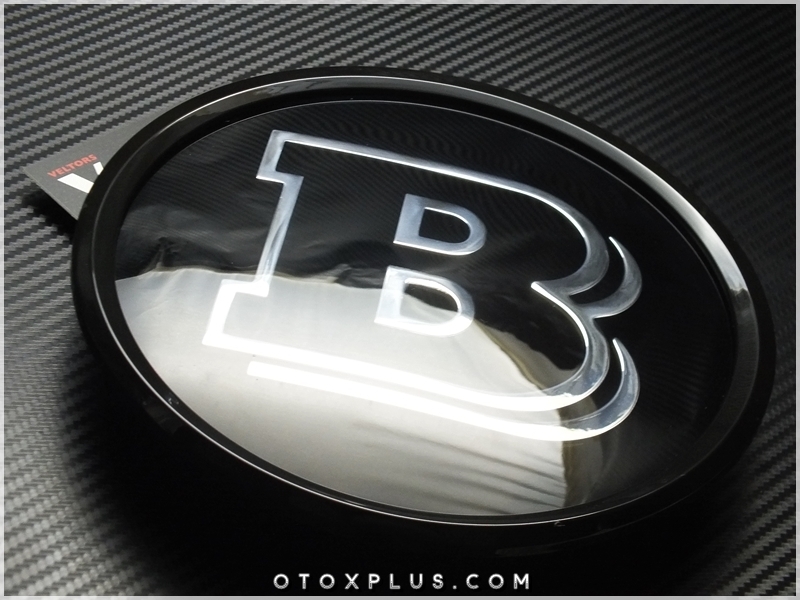 Mercedes BRABUS Ön Izgara Brabus Logo Amblem