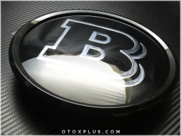 Mercedes BRABUS Ön Izgara Brabus Logo Amblem