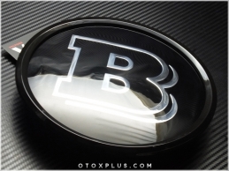 Mercedes BRABUS Ön Izgara Brabus Logo Amblem