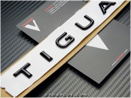 VW Tiguan Glossy Black / Parlak Siyah Bagaj Yazı Tiguan Logo Amblem
