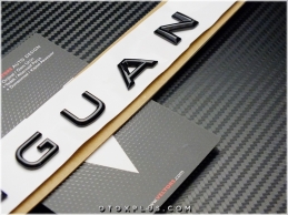 VW Tiguan Glossy Black / Parlak Siyah Bagaj Yazı Tiguan Logo Amblem