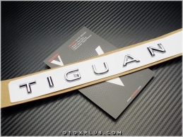 VW Tiguan Bagaj Yazı Tiguan Logo Amblem