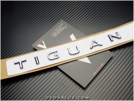 VW Tiguan Bagaj Yazı Tiguan Logo Amblem