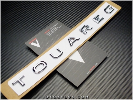 VW Touareg Bagaj Yazı Touareg Logo Amblem