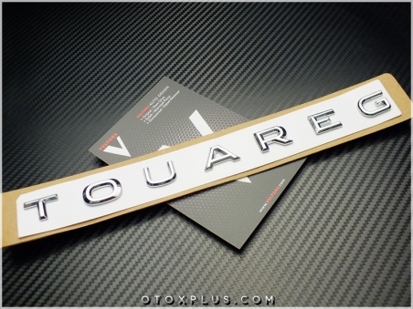 VW Touareg Bagaj Yazı Touareg Logo Amblem
